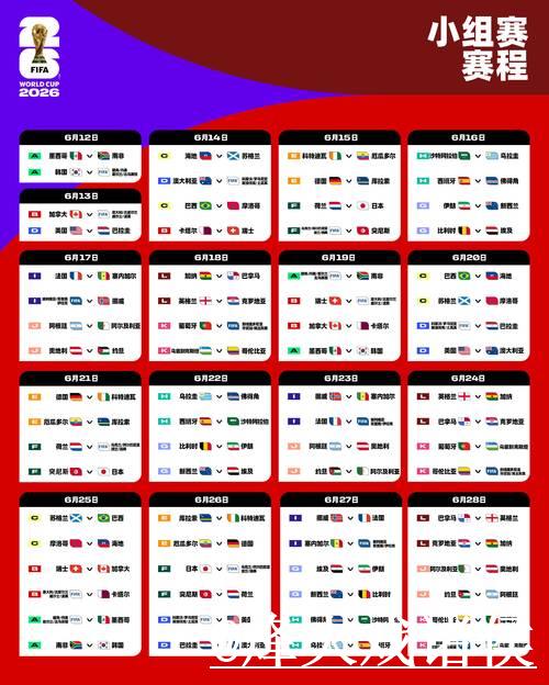 2026年世界杯赛程与买球攻略 2026年世界杯赛程与买球攻略